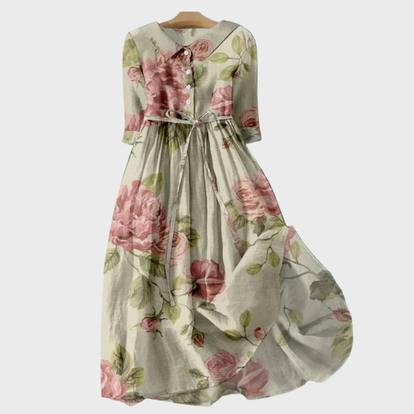 Robe Romantique Fleurie
