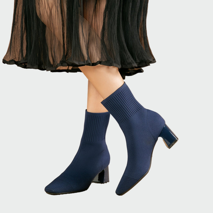 Bottines orthopédiques tricotées
