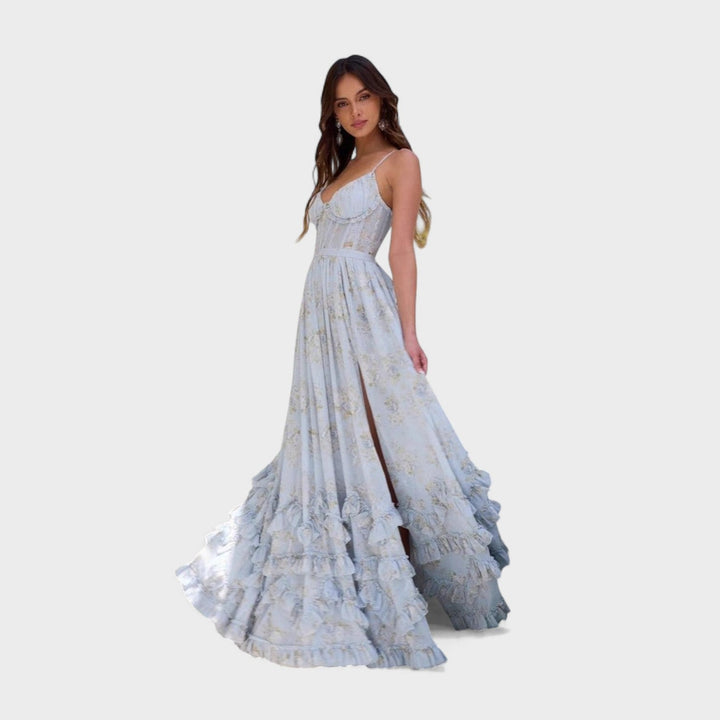 Florence - Robe longue bohème fente