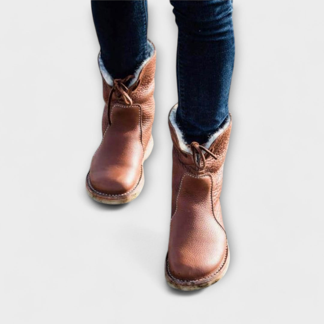 Zeita - Bottes imperméables avec doublure en laine