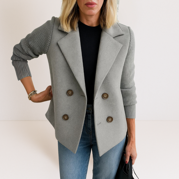 Marta - Manteau Élégant avec Maille