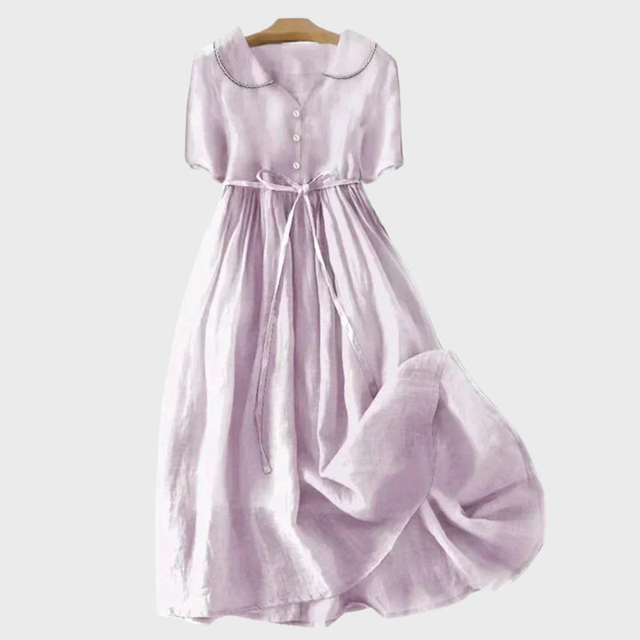 Robe Classique avec Boutons