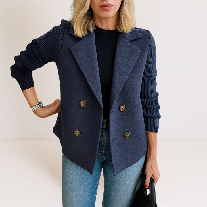 Marta - Manteau Élégant avec Maille