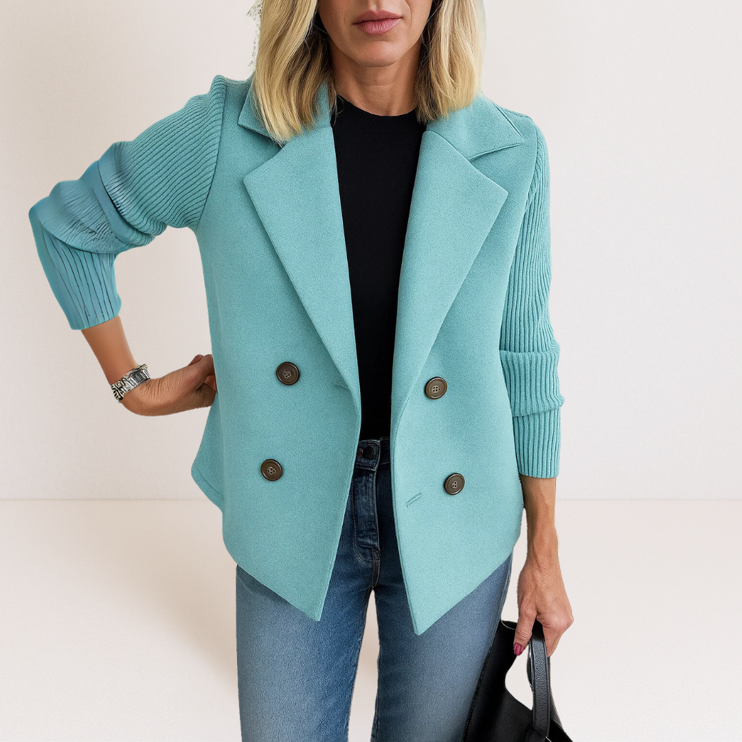 Marta - Manteau Élégant avec Maille