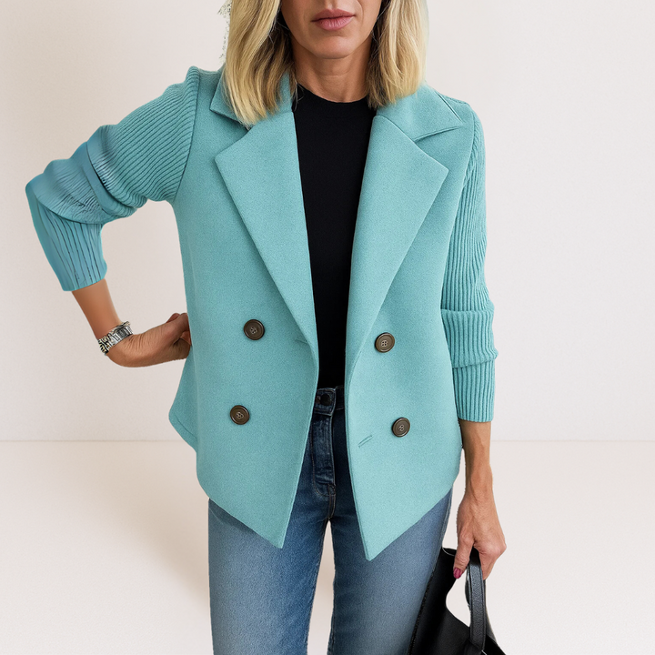 Marta - Manteau Élégant avec Maille