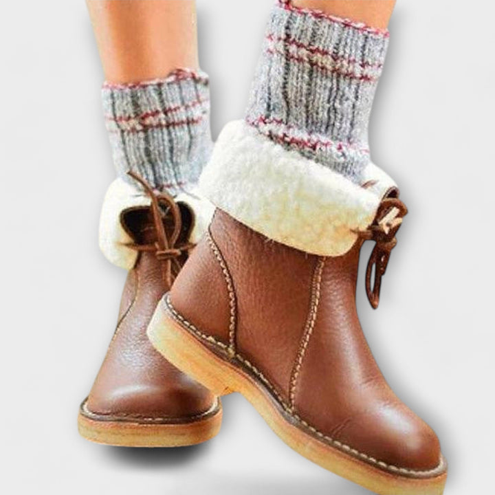 Zeita - Bottes imperméables avec doublure en laine