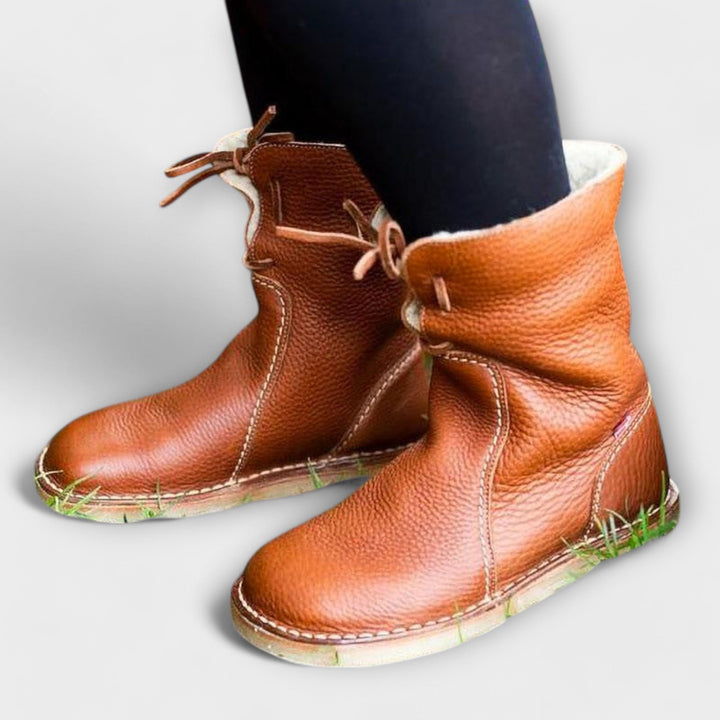 Zeita - Bottes imperméables avec doublure en laine