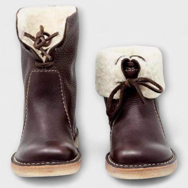 Zeita - Bottes imperméables avec doublure en laine