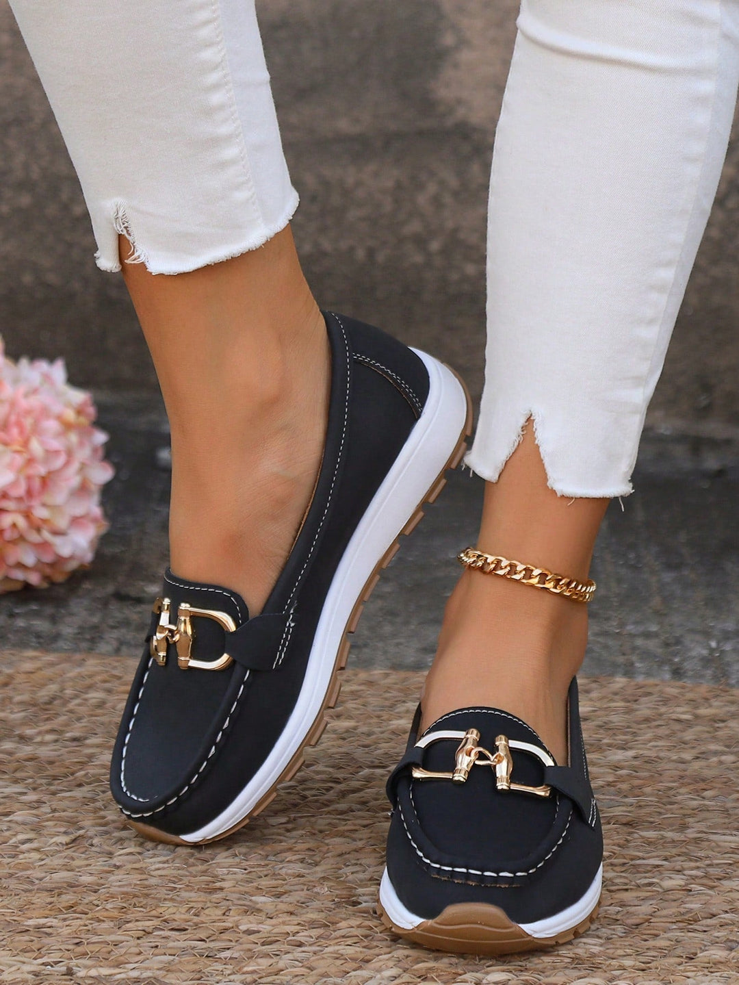 Eli - Chaussures Plates avec Boucle