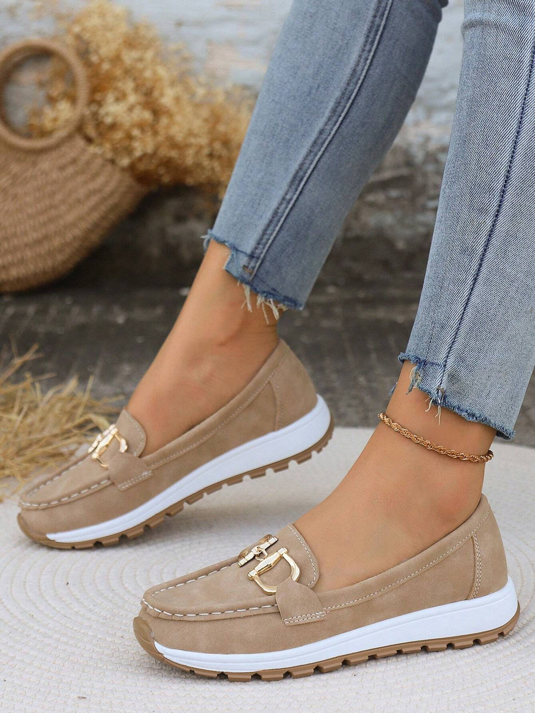 Eli - Chaussures Plates avec Boucle