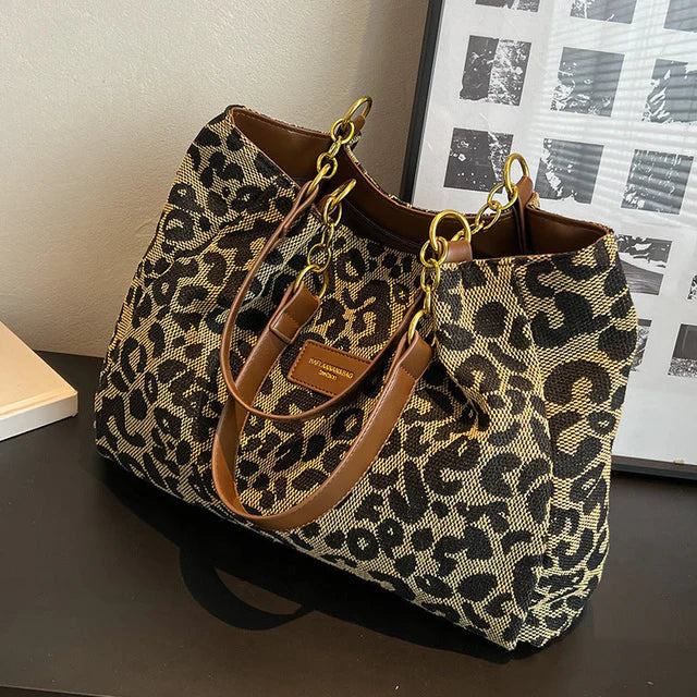 Léopard - Sac avec Imprimé Sauvage