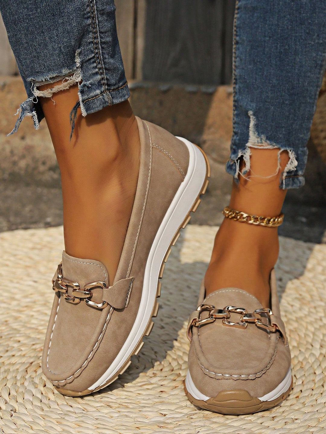 Eli - Chaussures Plates avec Boucle