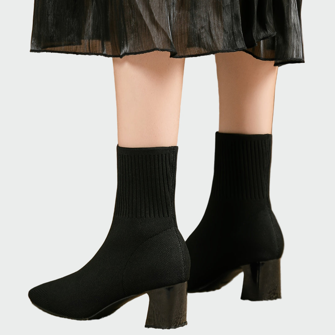 Bottines orthopédiques tricotées