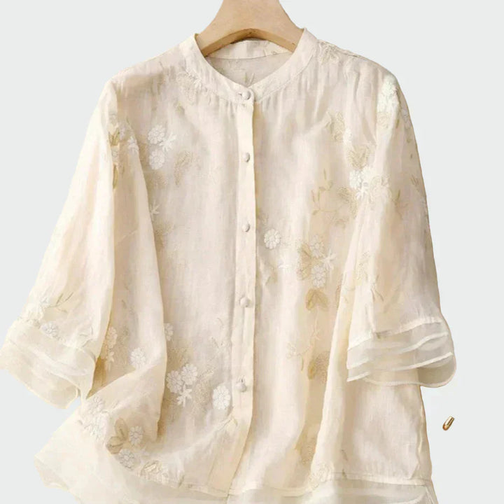 Chemise brodée