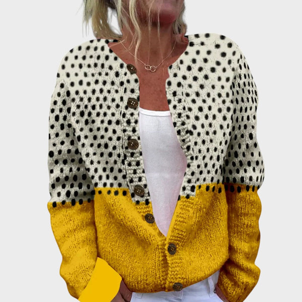 Madalena - Cardigan Floral d'Automne