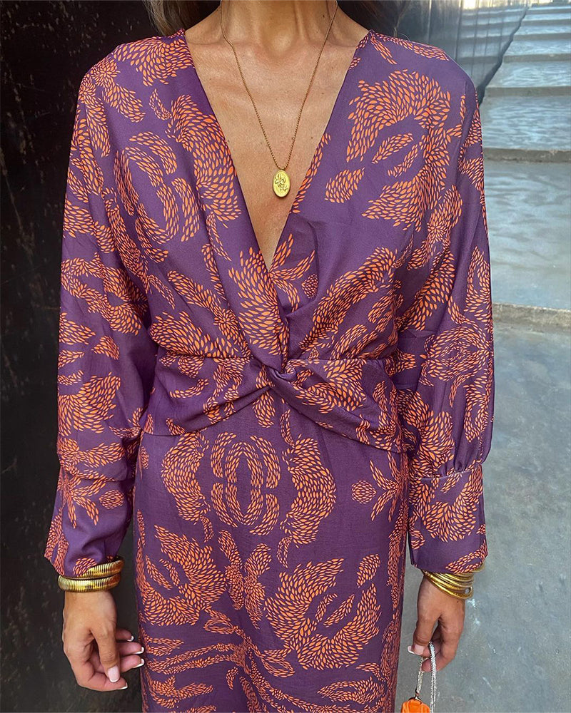 Sabrina - Robe midi sophistiquée
