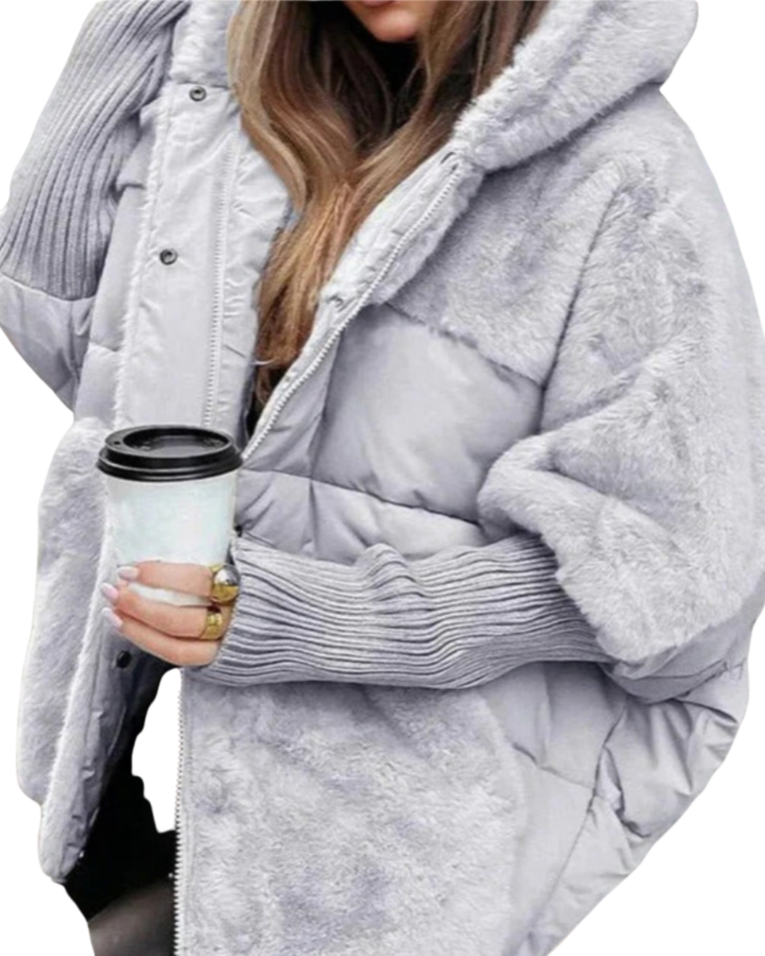 Dominique - Veste Matelassée avec Capuche