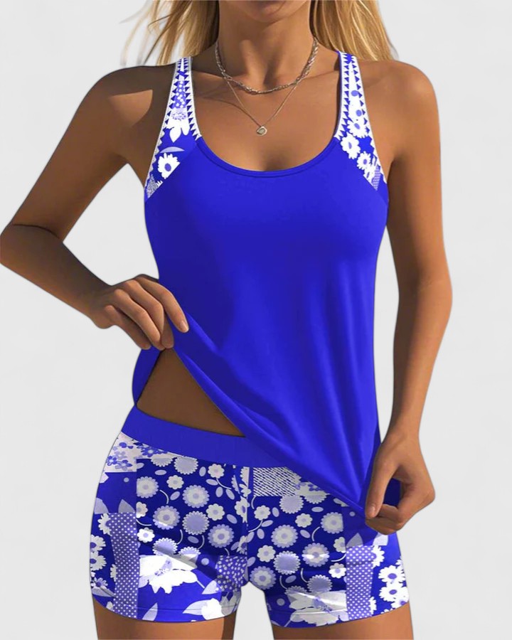 Chic Marine Summer Tankini