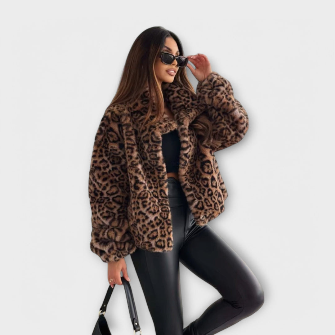 Leonor - Veste en Léopard