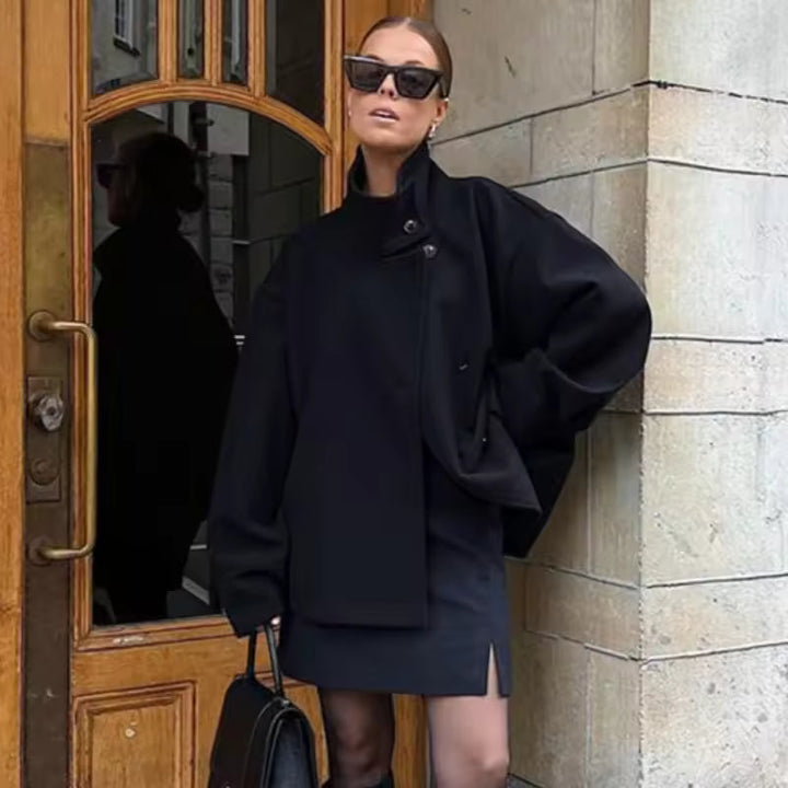 Elise - Manteau Court Luxueux
