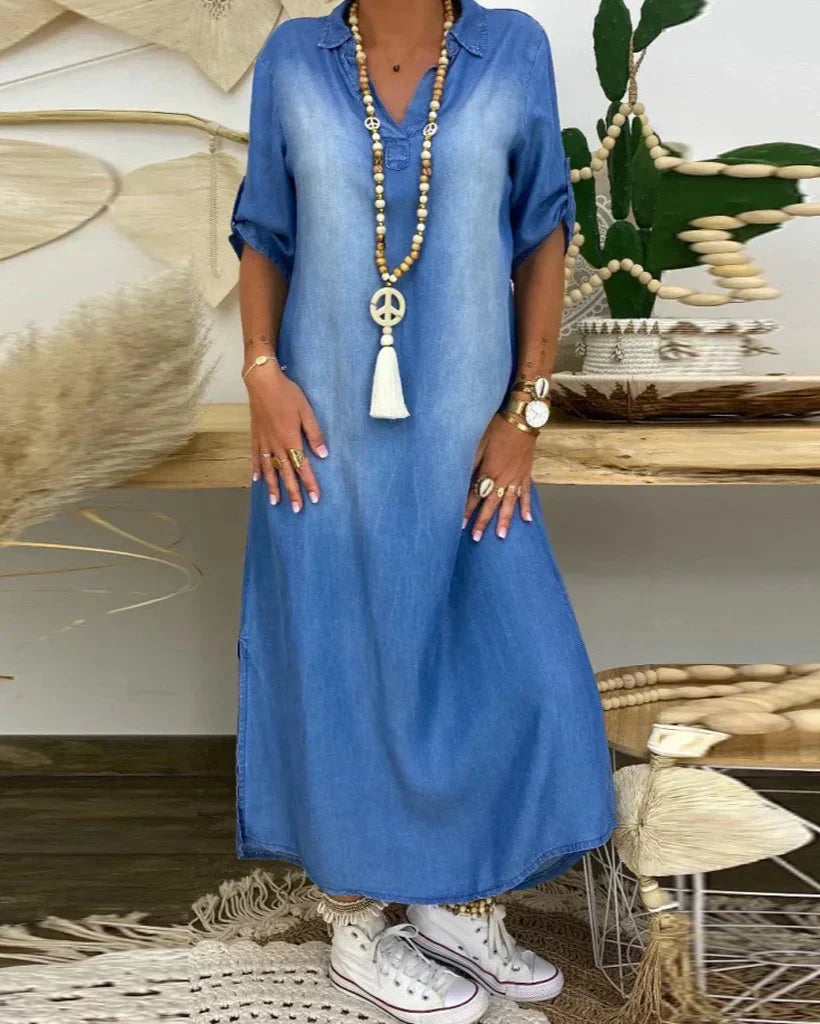 Ibiza - Robe Maxi en Jean