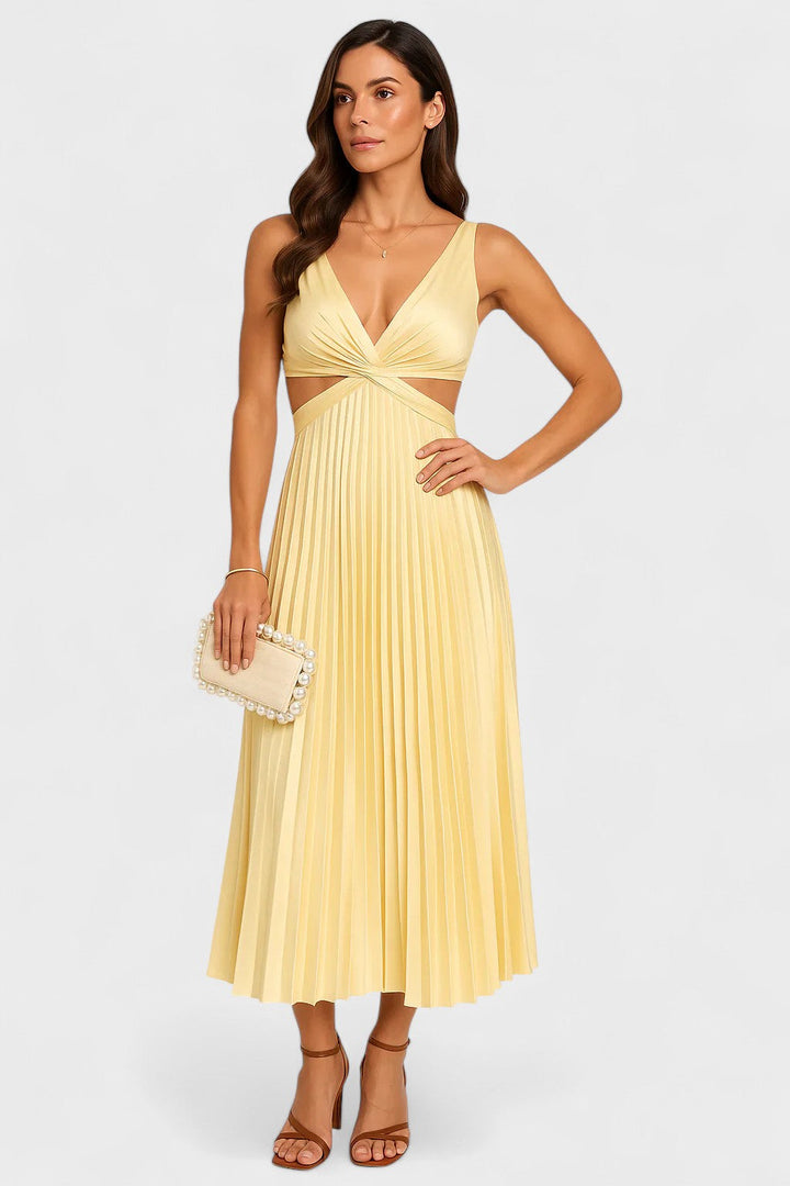 Camila - Robe Midi Sans Manches