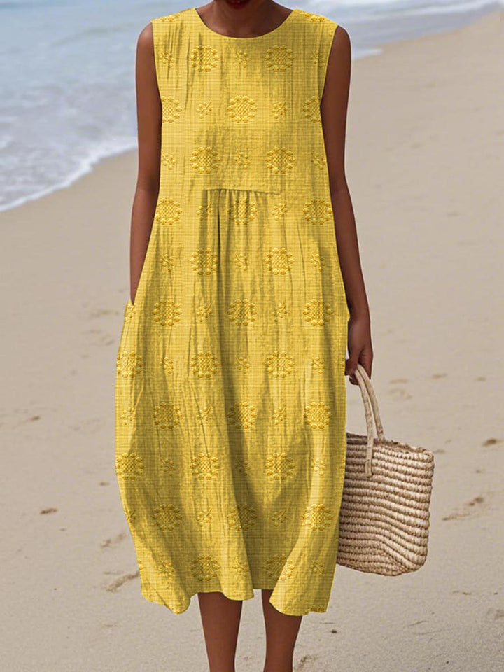 Franca - Robe en coton sans manches