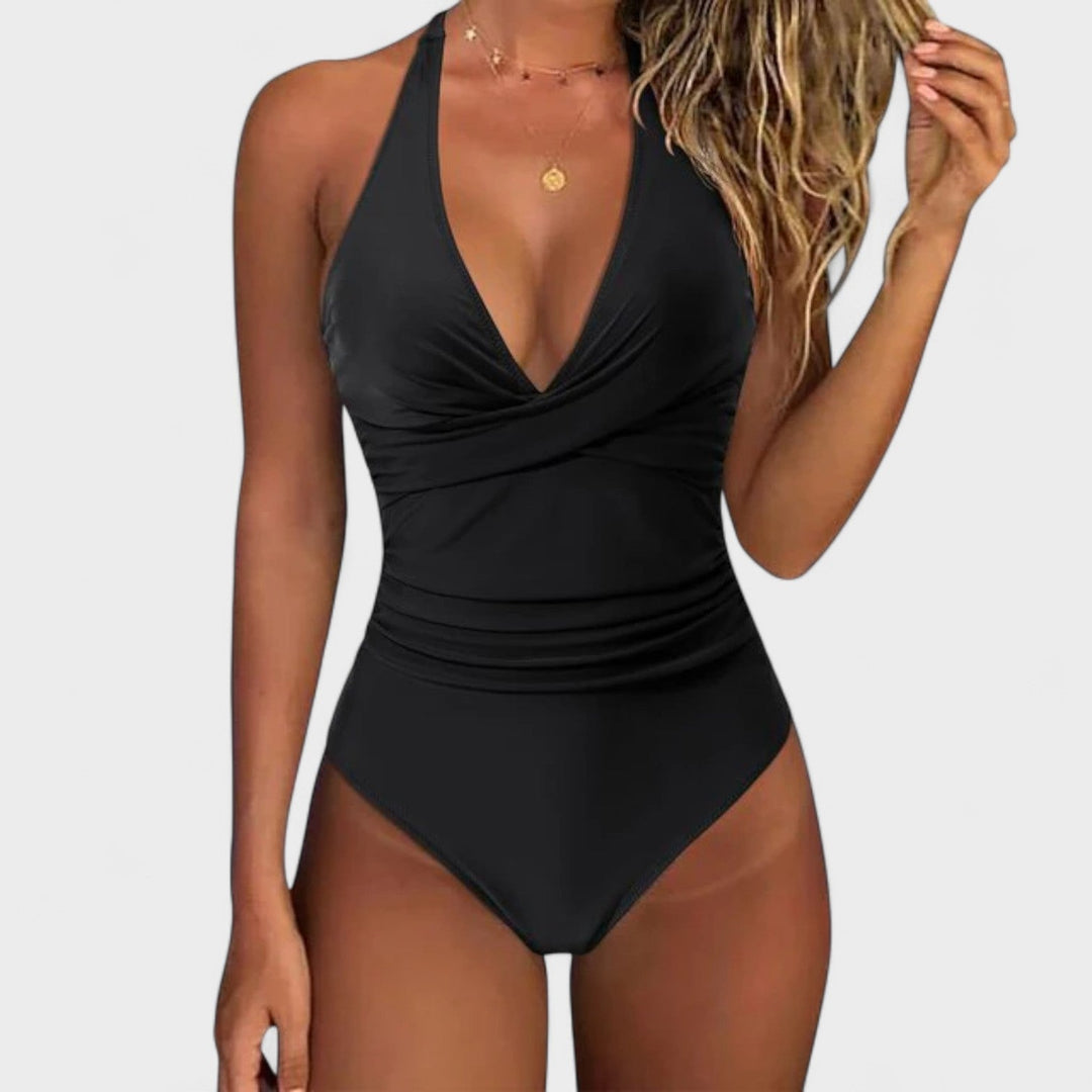 Celia – Hauts de gamme Maillot de Bain Taille Haute