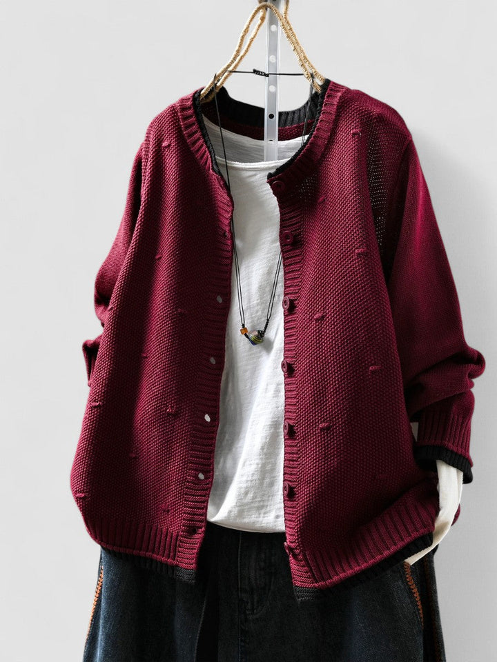Isadora - Cardigan Texturé