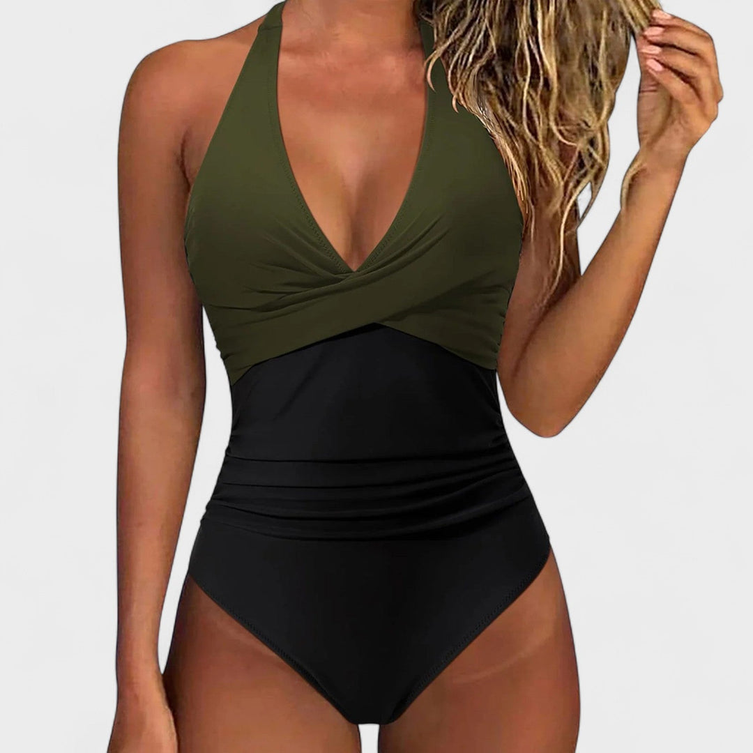 Celia – Hauts de gamme Maillot de Bain Taille Haute