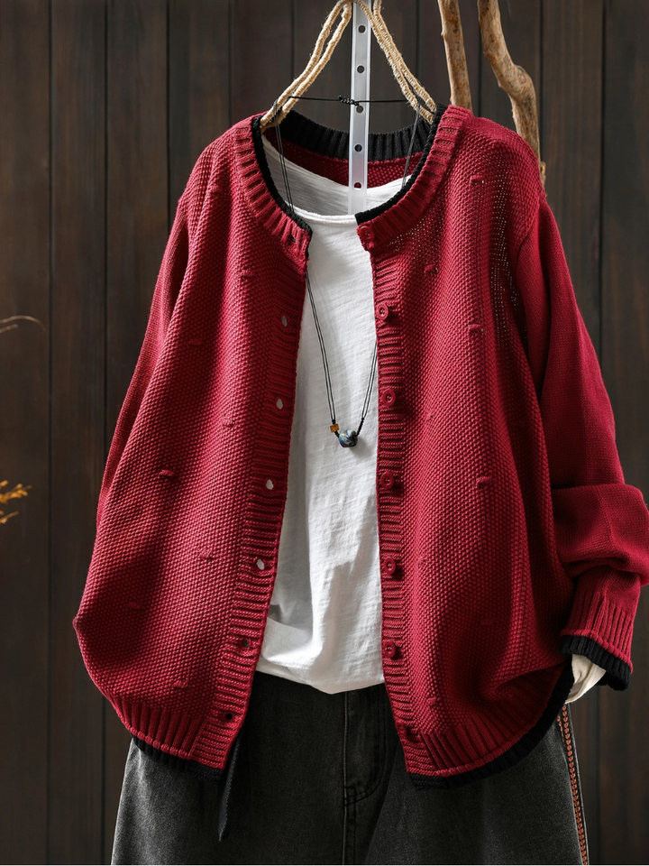 Isadora - Cardigan Texturé