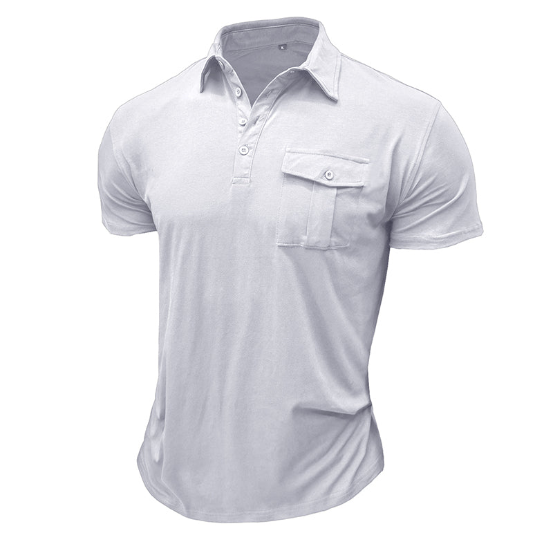 Chemise en coton avec poches