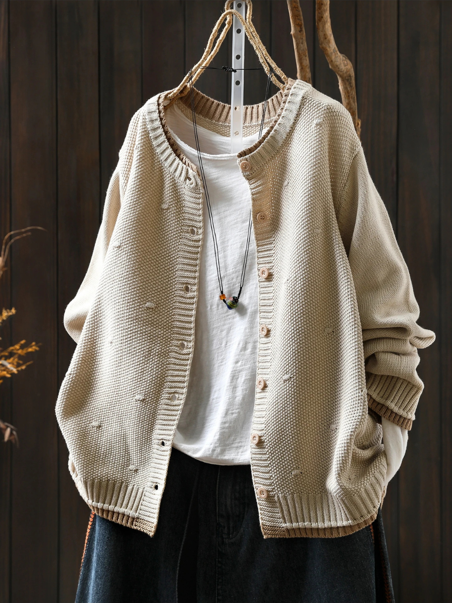 Isadora - Cardigan Texturé