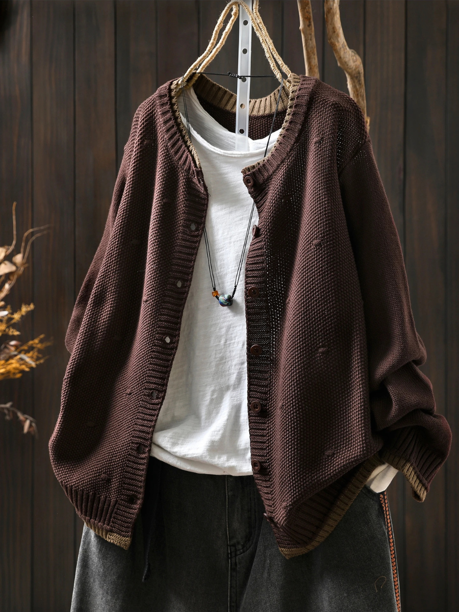 Isadora - Cardigan Texturé