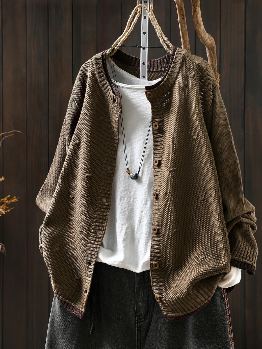 Isadora - Cardigan Texturé