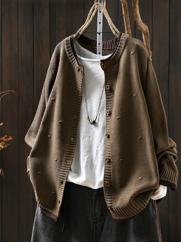 Isadora - Cardigan Texturé