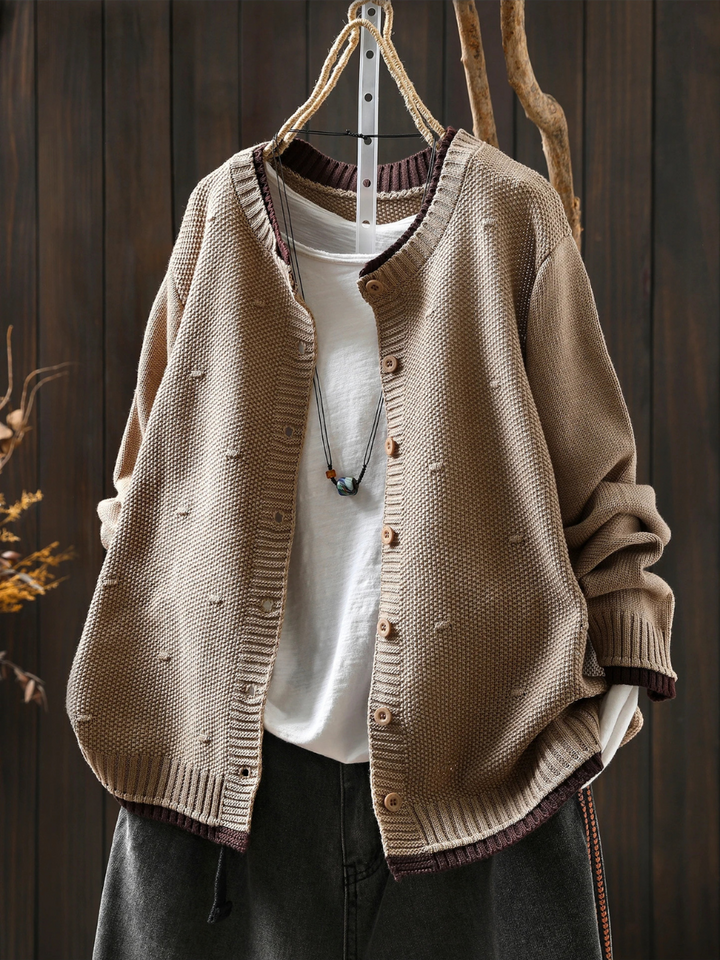 Isadora - Cardigan Texturé