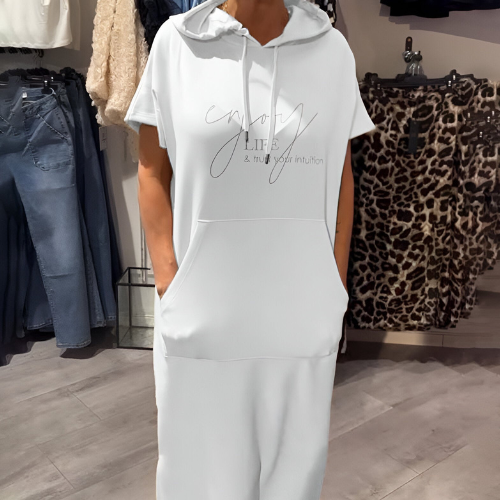 Sásquia - Robe décontractée avec capuche