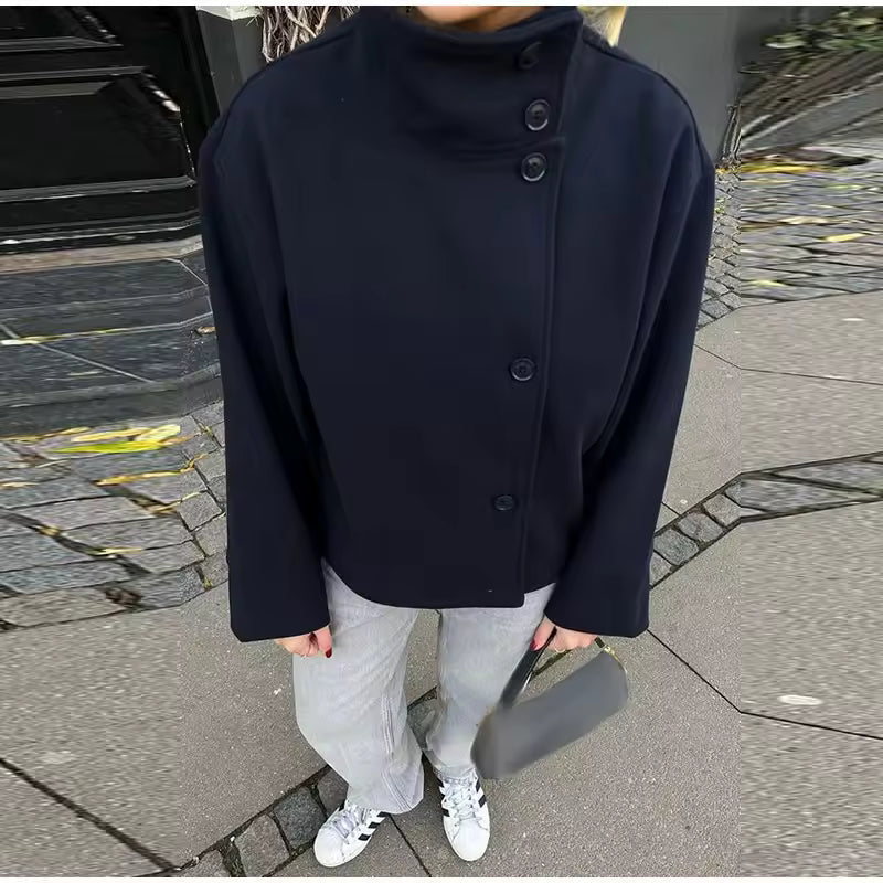 Elise - Manteau Court Luxueux