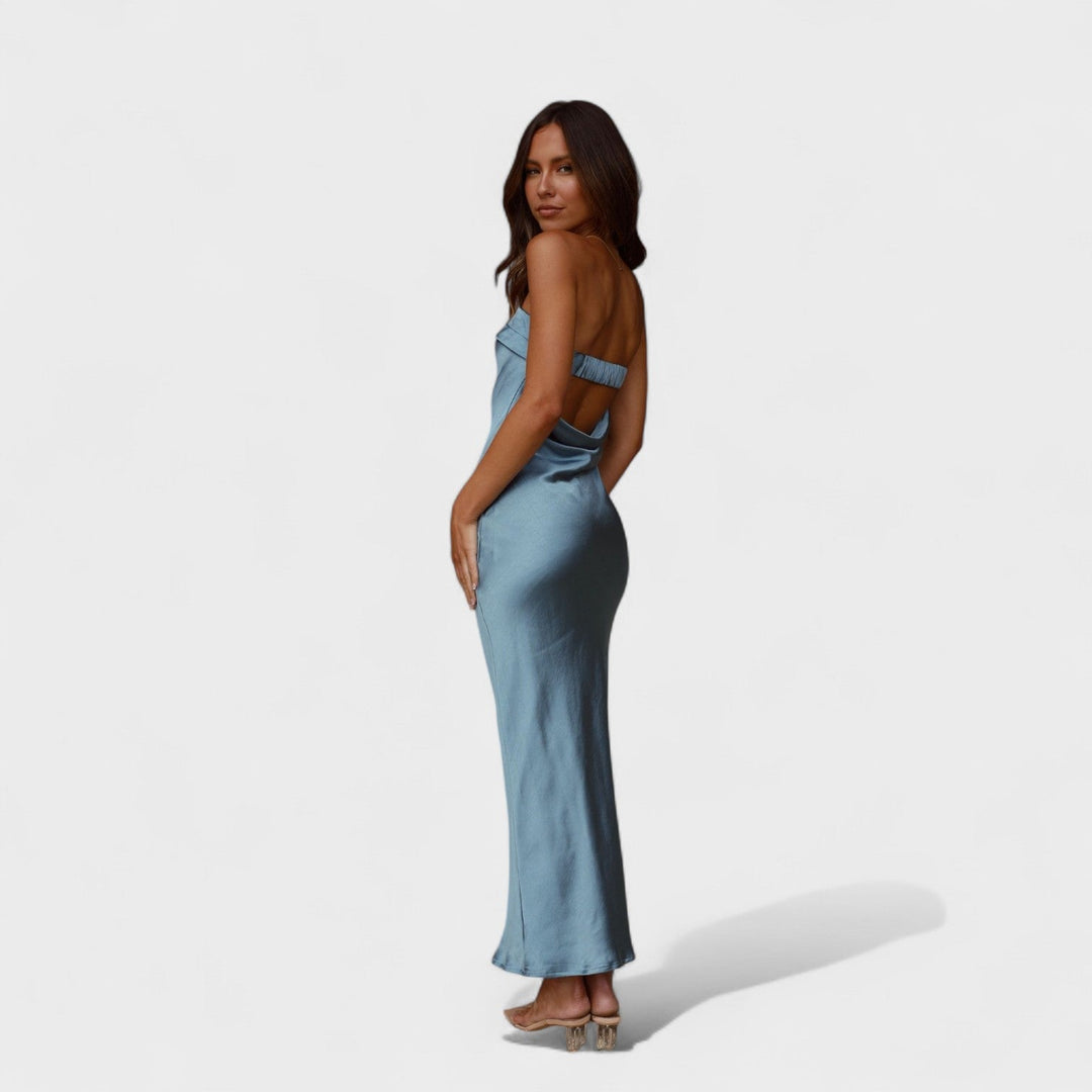 Carmen - Robe en satin sans manches