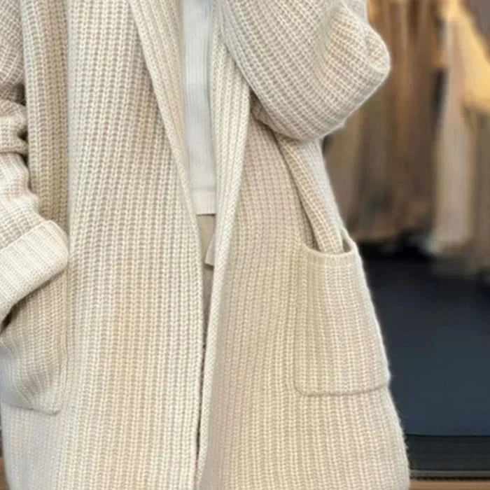 Teresa - Cardigan en Maille avec Poches