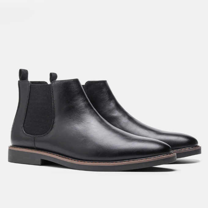 Dinis - Bottines Chelsea en Cuir