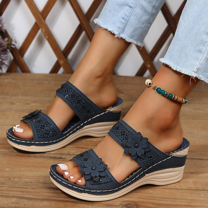 Sandales Confort Compensées Suzanne