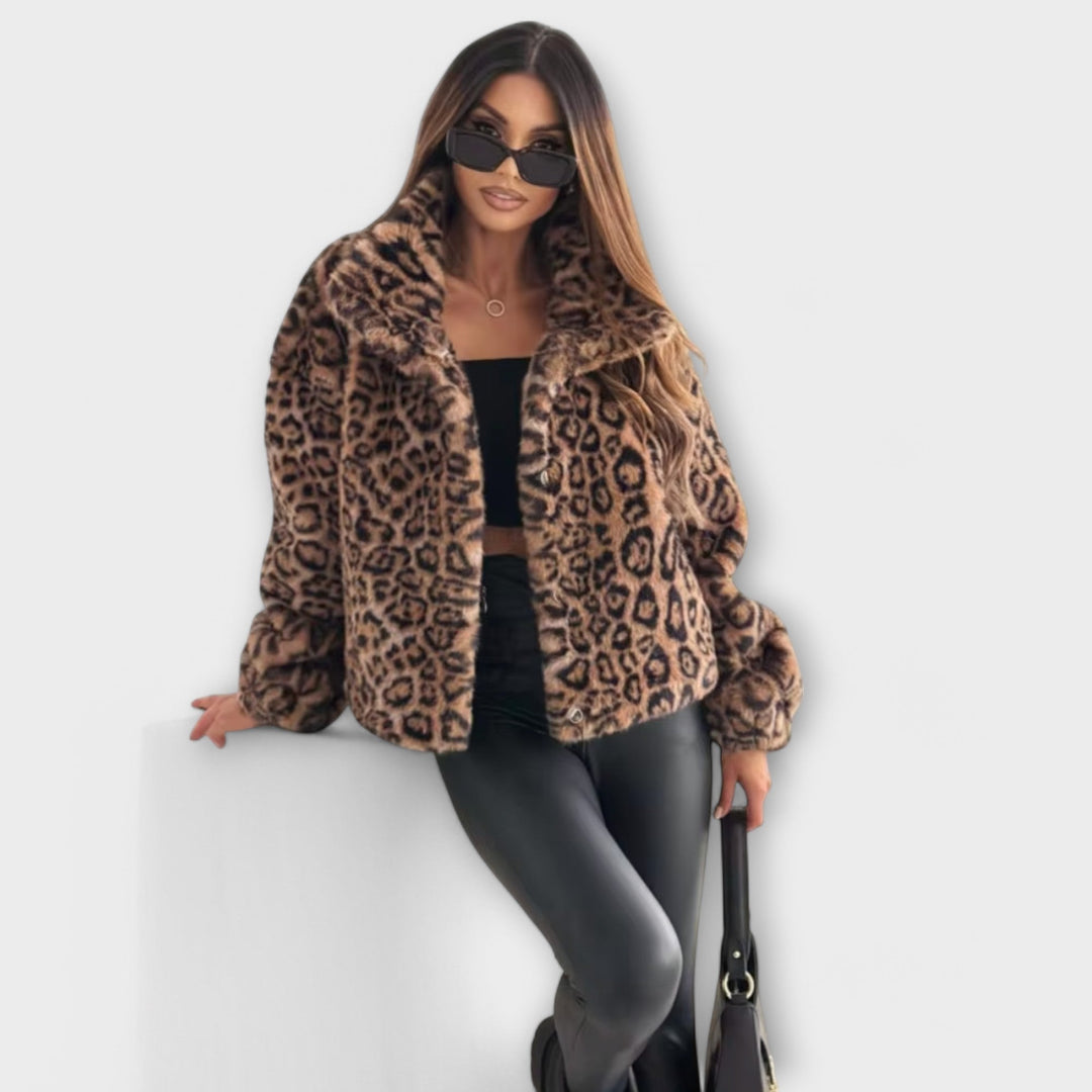 Leonor - Veste en Léopard