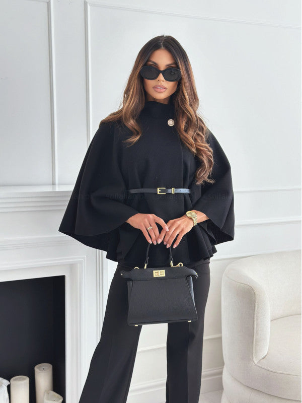 Aline - Veste Papillon avec Ceinture