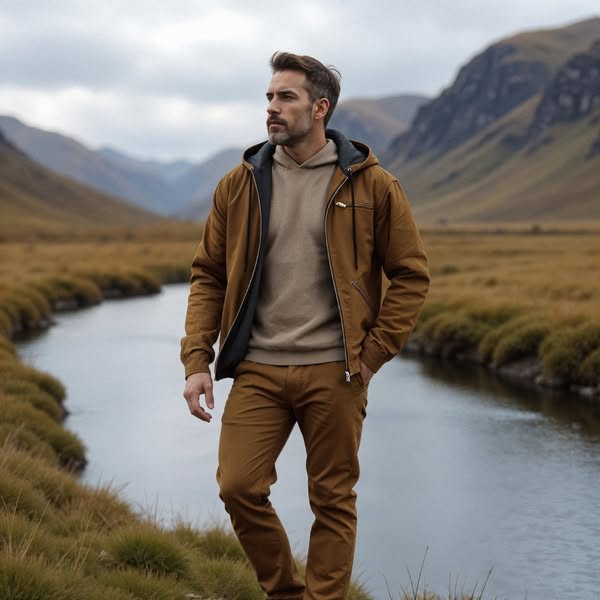 Bruno - Manteau Vintage Classique