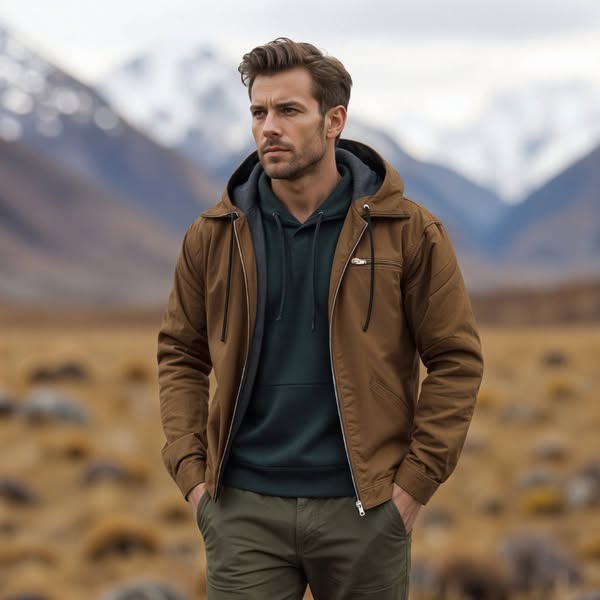 Bruno - Manteau Vintage Classique