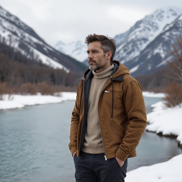 Bruno - Manteau Vintage Classique