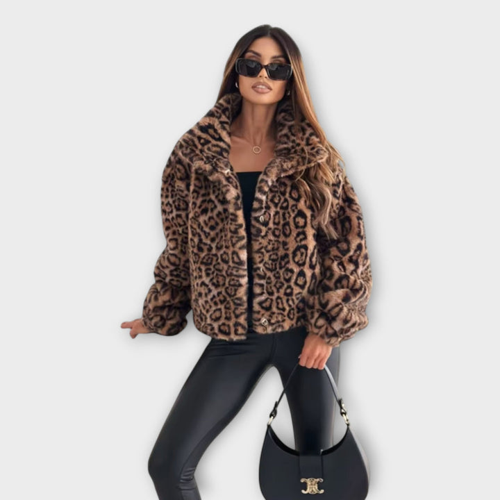 Leonor - Veste en Léopard
