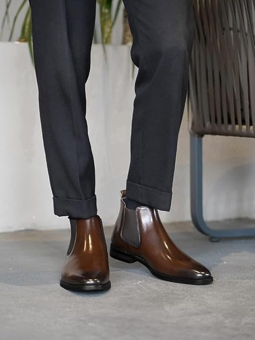 Pedro - Bottines Chelsea en Cuir